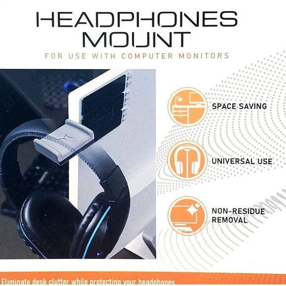 Xtreme Tech Headphones Mount For Game CONSOLES/PCs/TVs New In Box -SEALED - Picture 6 of 7